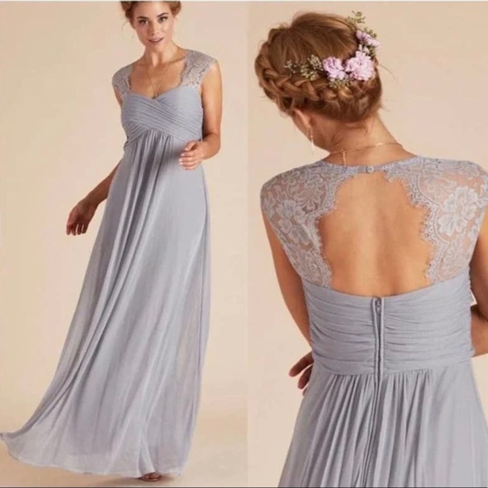 Birdie Gray Mary dress in Silver